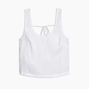 Onia linen back top